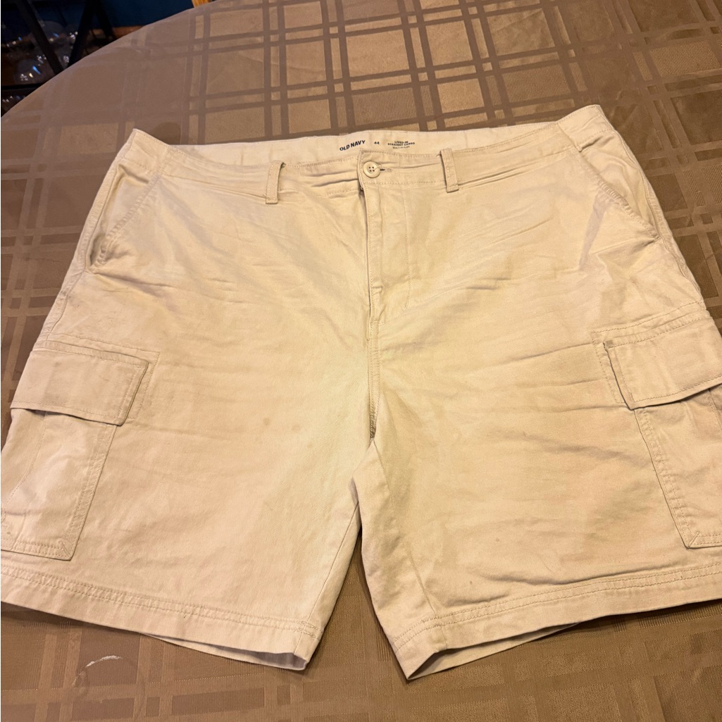 Old Navy Light Tan Cargo Shorts